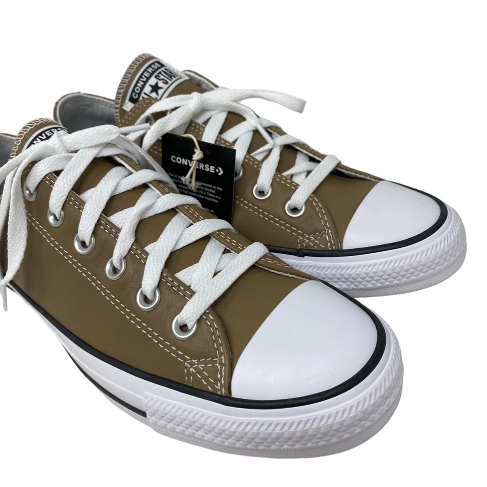 Converse Chuck Taylor OX Sand Dune Leather Casual Shoe Low Top Men Size A09926C - Picture 4 of 9
